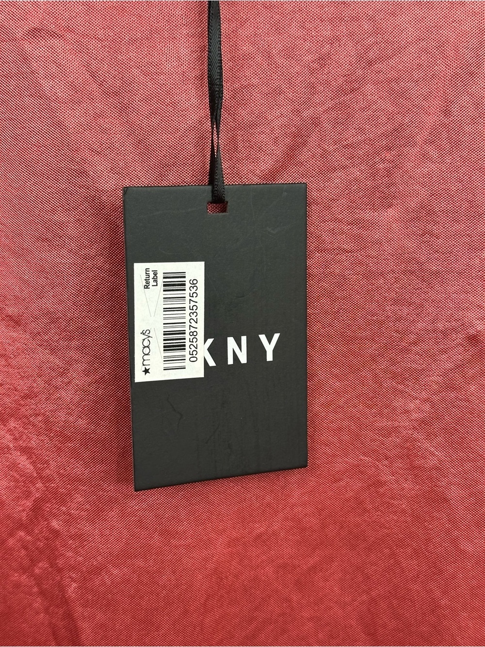 DKNY Dusty Rose Sleeveless Wrap-Style Tank - Picture 3 of 7